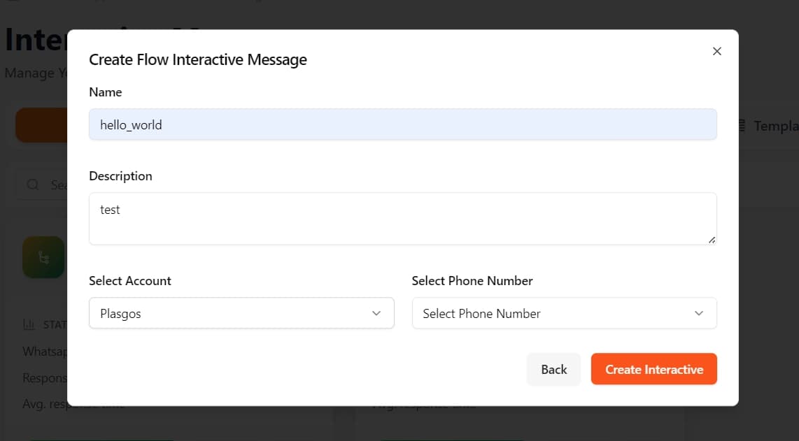 waba interactive
message